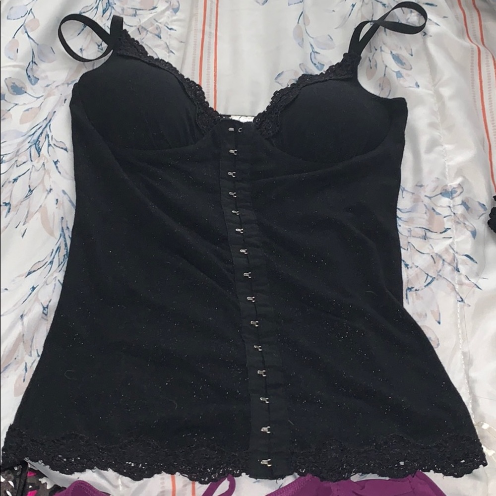 Tank top built in bra